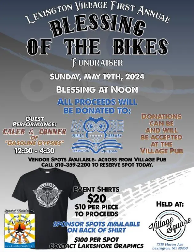 First Annual "Blessing of the Bikes" Village Pub